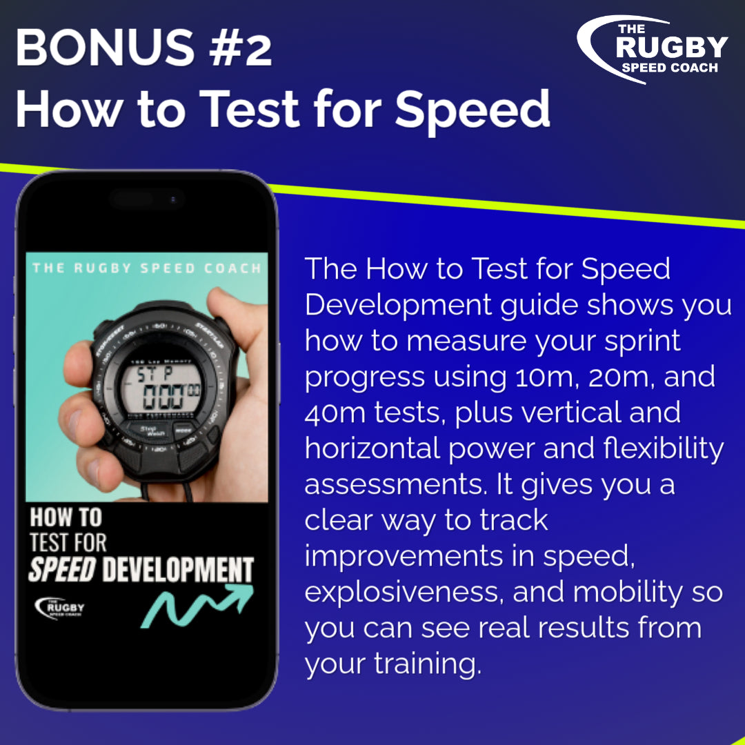 90 Days to Explosive Speed Training Program (9yrs to Seniors)
